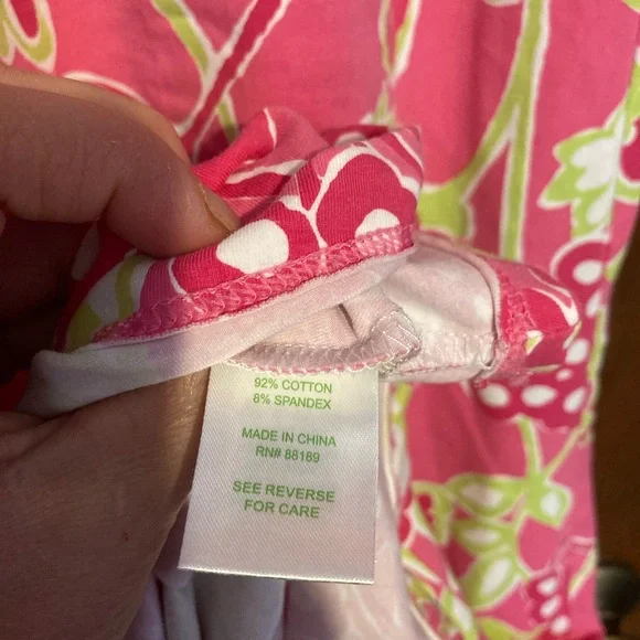 🌸Lilly Pulitzer Long Strapless Floral Maxi XL - Picture 7 of 12